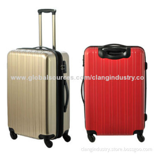 Trolley case, deluxe, hot selling, 3 pieces of set, made of ABS, popular designs